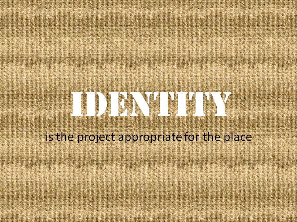 Identity